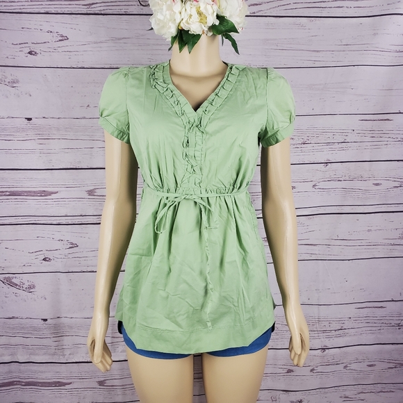 motherhood maternity small blouse ( 5 for $20 ) - Picture 4 of 8